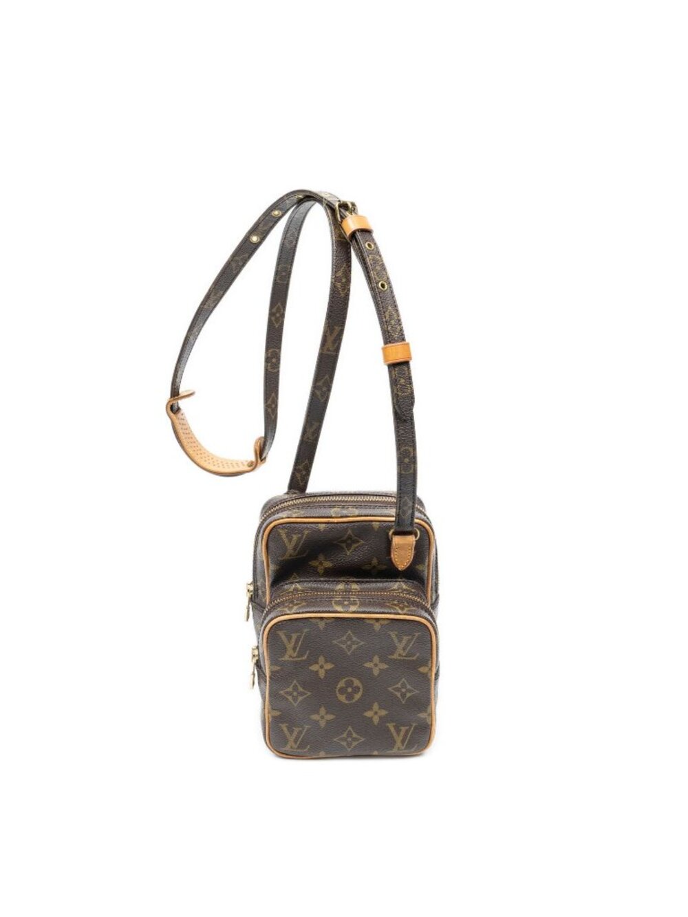 Louis Vuitton Mini Amazon Bag Brown Monogram Canvas